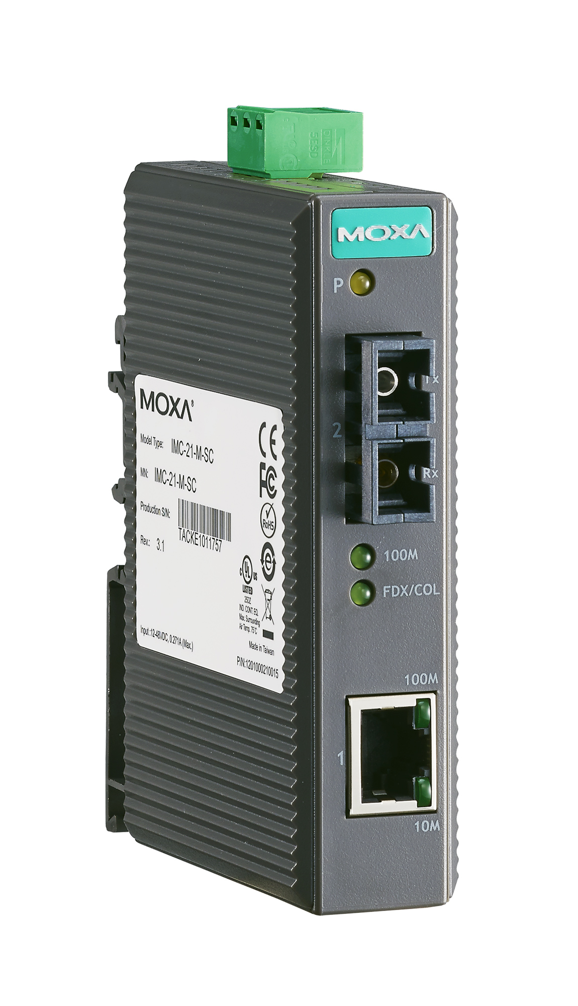 Moxa imc 21 s sc. Moxa IMC-21a-s-SC-T. Moxa IMC-21ga-LX-SC. Медиаконвертер Ethernet, 10/100basetx в 100basefx (многомодовое оптоволокно) IMC-101-M-SC. Moxa IMC-21-M-SC.